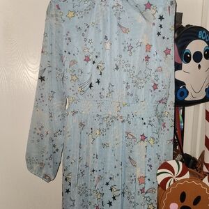 Starry Blue Dress